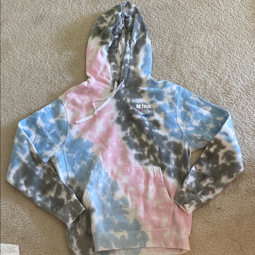 Tie-Dye Nike Hoodie - SIZE S